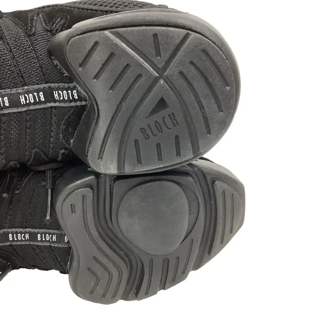Bloch Split Sole Dance Shoes - Women's Size 6.5 - Black Sneakers